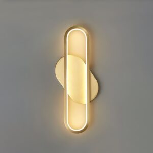 Double Wall Lamp (Golden)